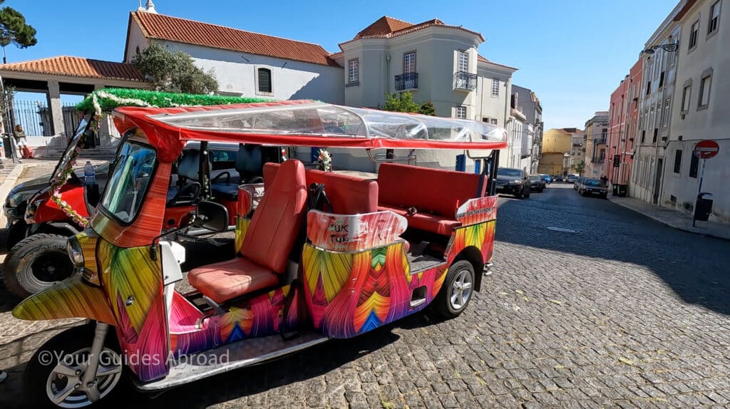 Tuk Tuk tour for Lisbon Travel Guide