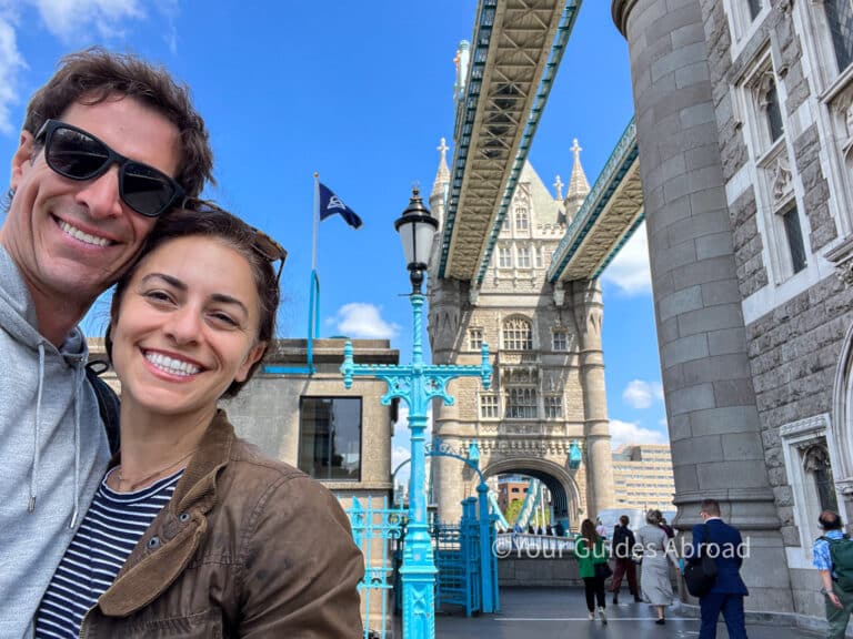 London Guided Walking Tours Tower Bridge in the City of London